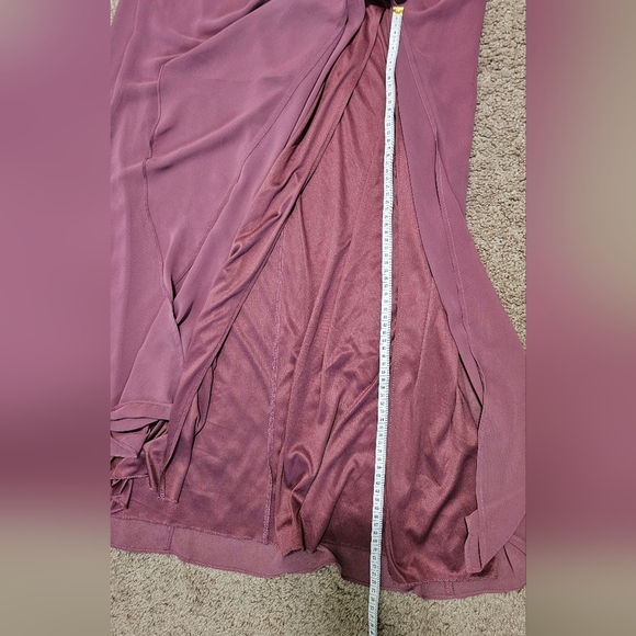 David's Bridal One-Shoulder DRESS - Picture 6 of 12